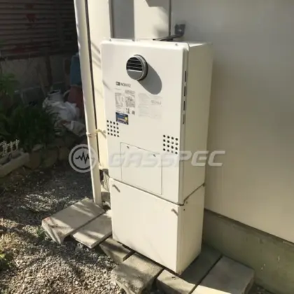 施工後の暖房熱源機（ノーリツ GTH-C2460AW3H-1 BL）