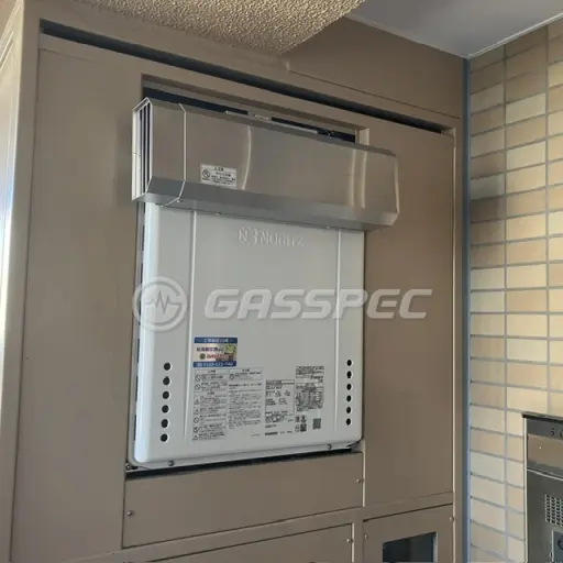 交換後の給湯器（ノーリツ GT-2470SAW BL）