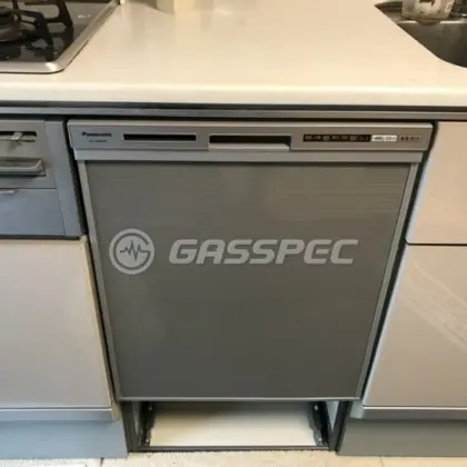 施工後のビルトイン食洗機（パナソニック NP-45RD9S）
