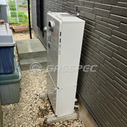 施工後の暖房熱源機（ノーリツ GTH-C2460AW3H-1 BL）