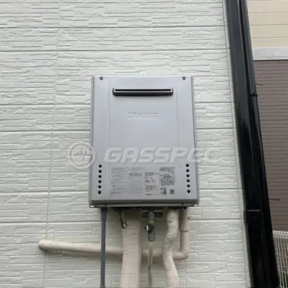 施工後の給湯器（ノーリツ GT-C2472SAW BL）