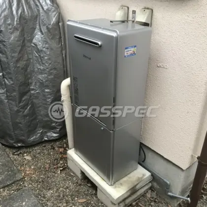 施工後の給湯器（リンナイ RUF-UME2406AW(A)）