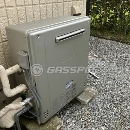 施工後の給湯器（ノーリツ GT-C2472AR BL）