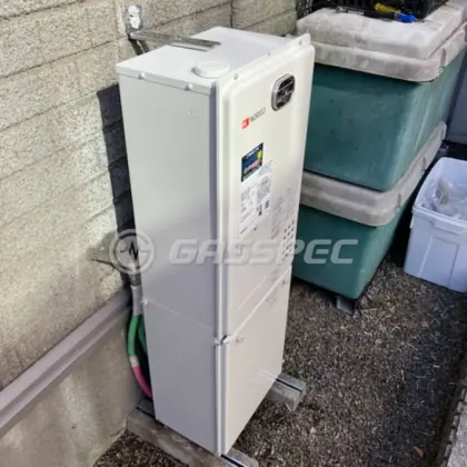 施工後の暖房熱源機（ノーリツ GH-1210W6H BL）