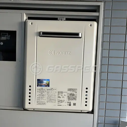 交換後の給湯器（ノーリツ GT-2470AW BL）