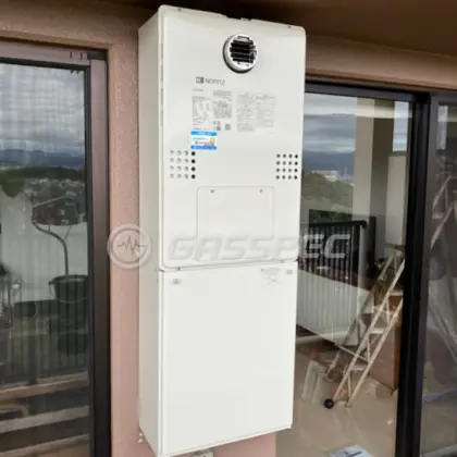 施工後の暖房熱源機（ノーリツ GTH-2454AW3H BL）