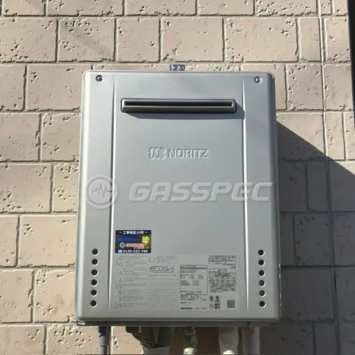 交換後の給湯器（ノーリツ GT-C2072SAW BL）
