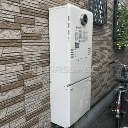 施工後の暖房熱源機（ノーリツ GTH-2454AW3H BL）