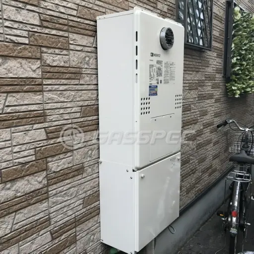交換後の暖房熱源機（ノーリツ GTH-2454AW3H BL）