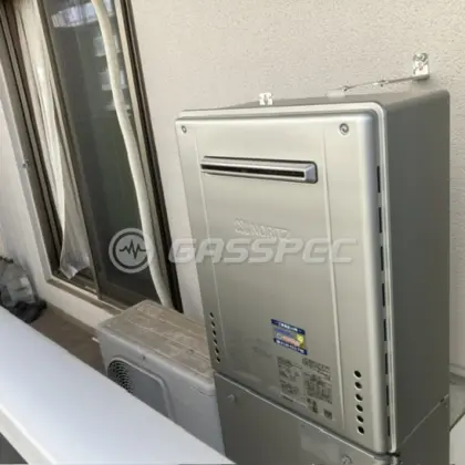 施工後の給湯器（ノーリツ GT-C1672SAW BL）