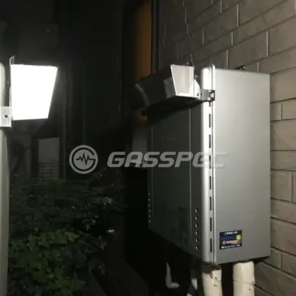 施工後の給湯器（ノーリツ GT-C2472SAW BL）