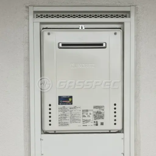 交換後の給湯器（ノーリツ GT-2470SAW BL）