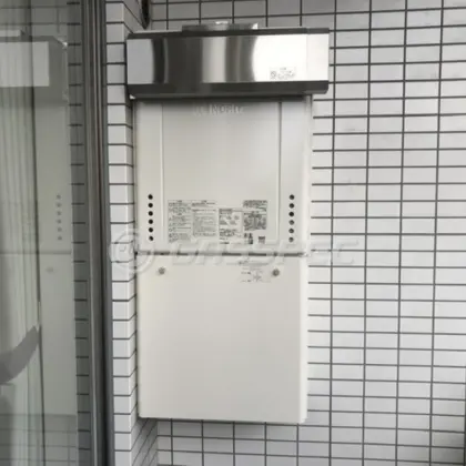 施工後の給湯器（ノーリツ GT-2470SAW BL）