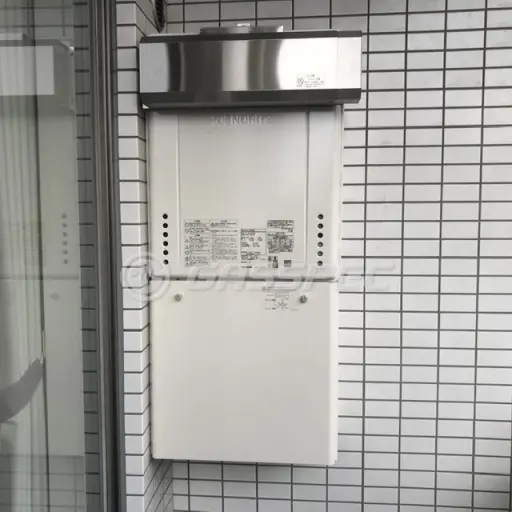 交換後の給湯器（ノーリツ GT-2470SAW BL）