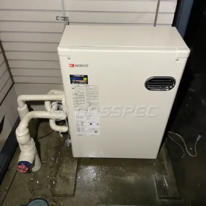 施工後の給湯器（ノーリツ OTQ-3706SAY）