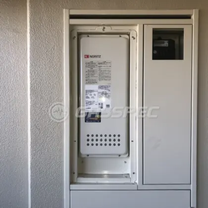 施工後の給湯器（ノーリツ GT-2053SAWX-H-4 BL）