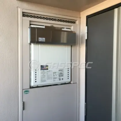施工後の給湯器（ノーリツ GT-2070SAW BL）