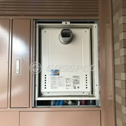 施工後の給湯器（ノーリツ GT-2470SAW-T BL）
