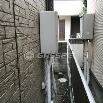 施工前の給湯器（RUF-A2000SAW）