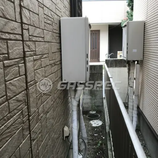 交換前の給湯器（リンナイ RUF-A2000SAW）