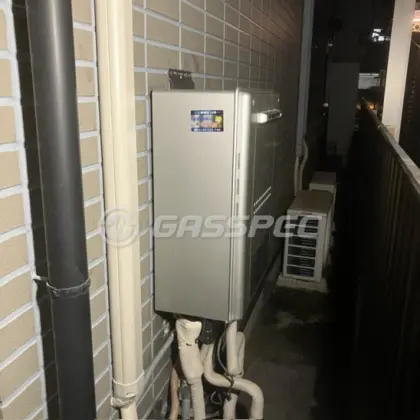 施工後の暖房熱源機（ノーリツ GTH-C2459AWD-1 BL）