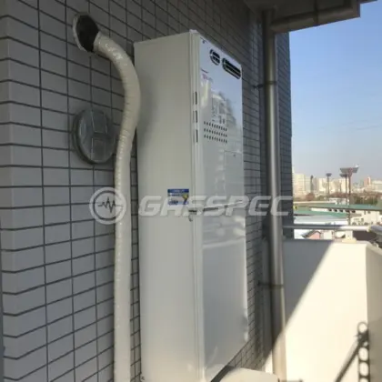施工後の暖房熱源機（ノーリツ GTH-2445AWX3H-1 BL）