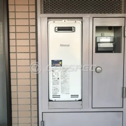 施工後の給湯器（リンナイ RUF-SA1615SAW(A)）