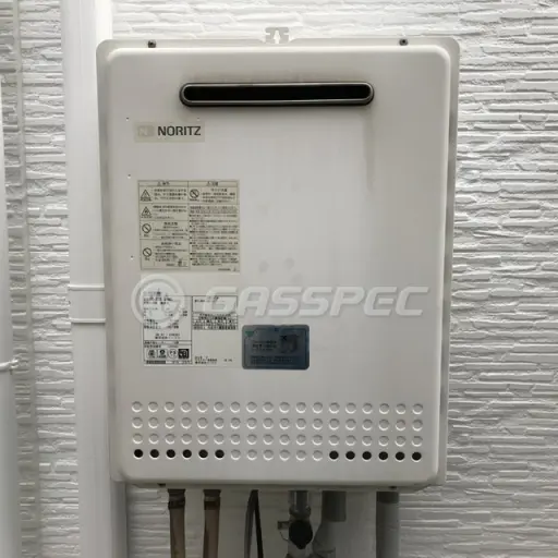 交換前の給湯器（ノーリツ GT-2028SAWX）