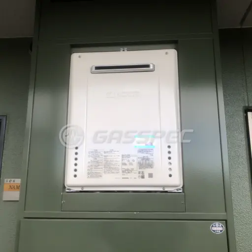 交換後の給湯器（ノーリツ GT-2070SAW BL）