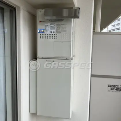 施工後の暖房熱源機（ノーリツ GTH-2445AWX3H-T-1 BL）