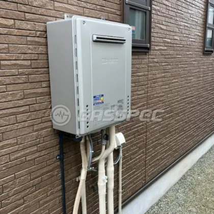施工後の給湯器（ノーリツ GT-C2472SAW BL）