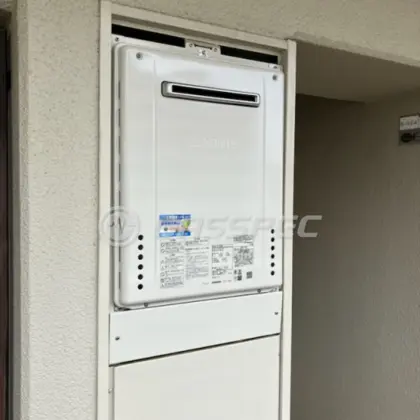 施工後の給湯器（ノーリツ GT-2070AW BL）