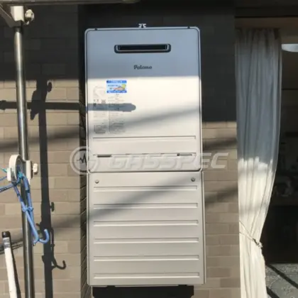 施工後の給湯器（パロマ FH-2423SAWL）