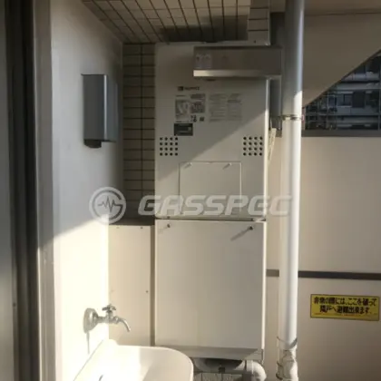 施工後の暖房熱源機（ノーリツ GTH-C2460AW3H-L-1 BL）