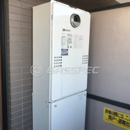 施工後の暖房熱源機（ノーリツ GTH-C2460AW3H-1 BL）