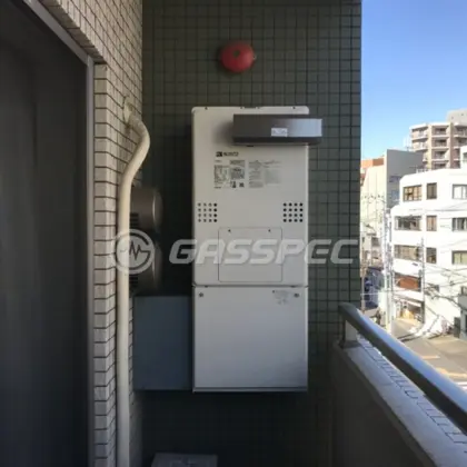 施工後の暖房熱源機（ノーリツ GTH-1654AW BL）