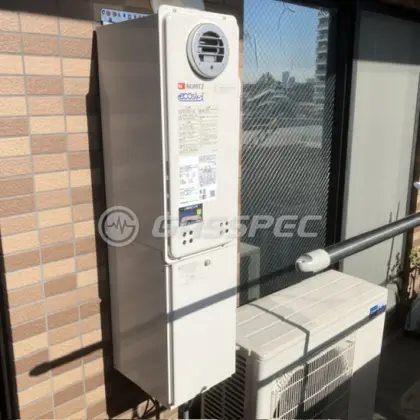 施工後の給湯器（ノーリツ GT-C2063SAWX BL）