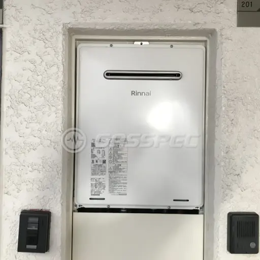 交換後の給湯器（リンナイ RUF-A1615SAW(C)）