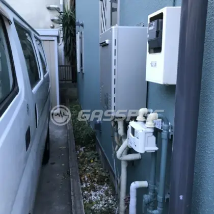 施工後の給湯器（ノーリツ GT-C2472SAW BL）