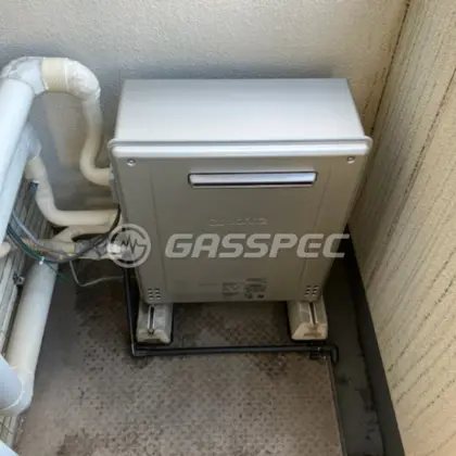 施工後の給湯器（ノーリツ GT-C2072SAR BL）