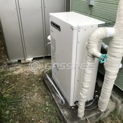 施工後の給湯器（ノーリツ OTX-4707YV）