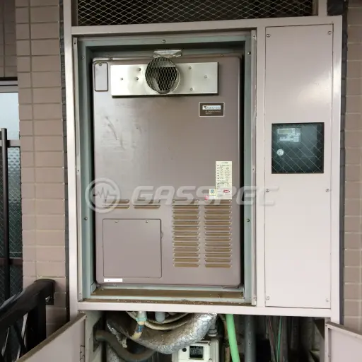 交換前の暖房熱源機（ナショナル（松下） AT-366RSA-AW2Q-C）