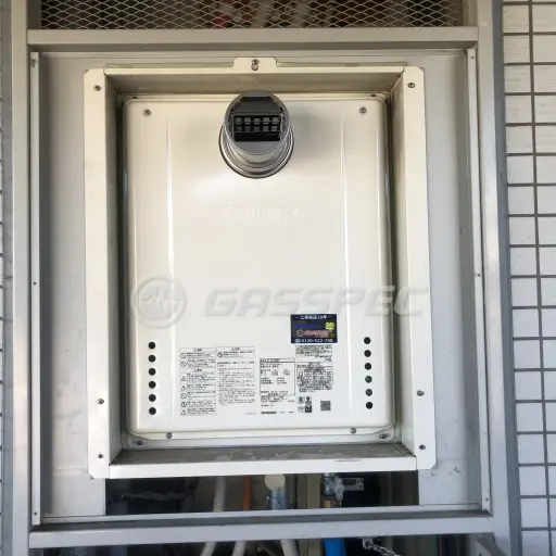 交換後の給湯器（ノーリツ GT-2470SAW-T BL）