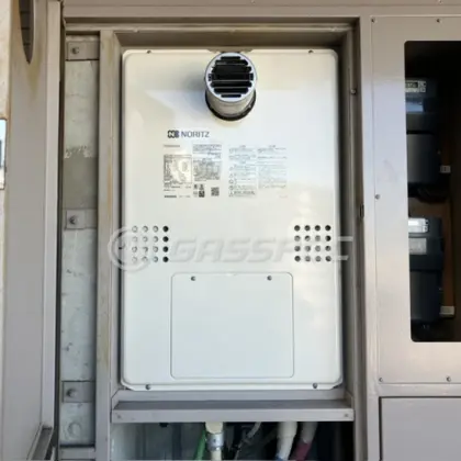 施工後の暖房熱源機（ノーリツ GTH-2454SAW3H-T BL）