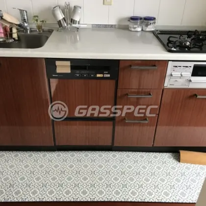 施工前のビルトイン食洗機（NP-P45V1PK）