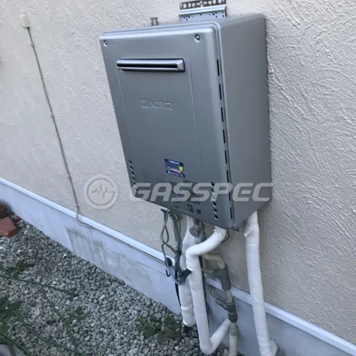 交換後の給湯器（ノーリツ GT-C2472SAW BL）