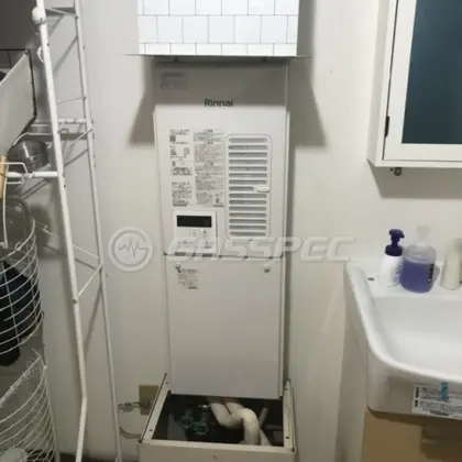 施工後の給湯器（リンナイ RUX-V1615SWFA(B)-E）