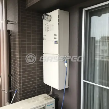 施工後の暖房熱源機（ノーリツ GTH-C2460AW3H-T-1 BL）