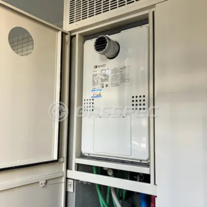 施工後の暖房熱源機（ノーリツ GTH-2454AW3H-T BL）