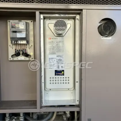 施工後の給湯器（ノーリツ GT-2053SAWX-T-4 BL）